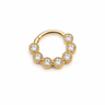 Argollas Daith Aristocrazy 12mm oro 14k Unidad - Atesorame