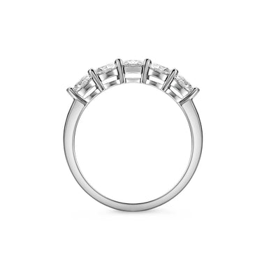 Anillo Moissanita Cintillo