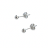 Aros Dots Plata 2mm - Atesorame