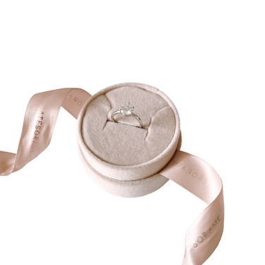 Anillo Moissanita Solitario 1,0 Quilate - Atesorame