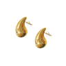 Aros Oversize Gota S Gold - Atesorame