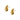 Aros Oversize Gota S Gold - Atesorame