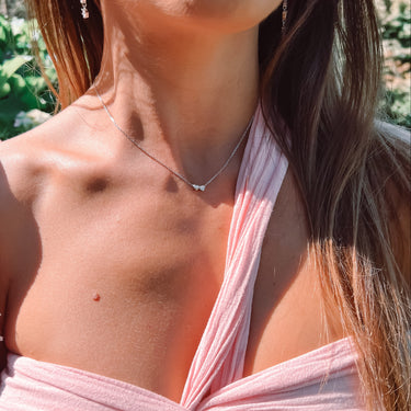 Collar Heart Love Silver - Atesorame
