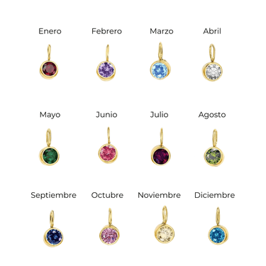 Charm Cristal de Nacimiento Gold - Atesorame