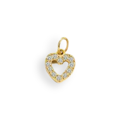 Charm Corazón Gold
