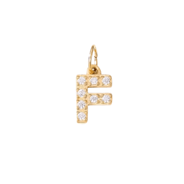 Charm Inicial Shine Gold - Atesorame