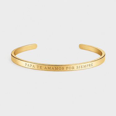 Esclava Personalizada 4mm Gold - Atesorame