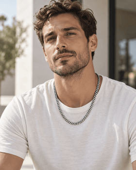Collar Men Cuban Chain 5mm - Atesorame