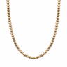 Collar Ball 5mm oro 14k - Atesorame