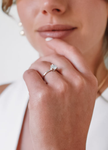 Anillo Moissanita Solitario 1,0 Quilate - Atesorame