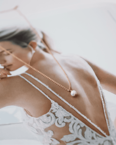 Collar Mini Pearl Gold - Atesorame