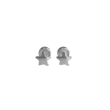Aros Abridores Plata Star - Atesorame