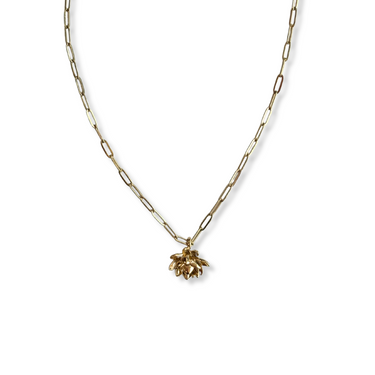 Collar Flor de Loto tridimensional Gold