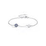Pulsera Hamsa Ojo Turco Silver - Atesorame
