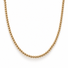 Collar Ball 3mm oro 14K - Atesorame