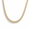 Choker Tennis Gold - Atesorame