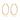 Argollas Slim 40mm Gold - Atesorame