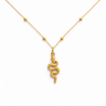 Collar Snake Gold - Atesorame