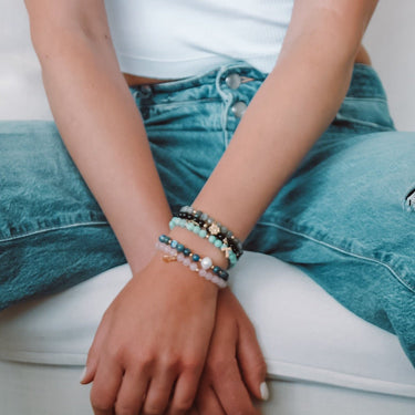 Pulsera Piedras Naturales Onix - Atesorame