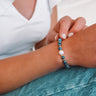 Pulsera Lapislazuli Perla Natural - Atesorame