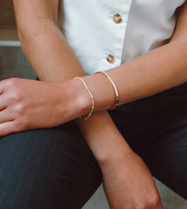 Pulsera Melissa Plata - Atesorame