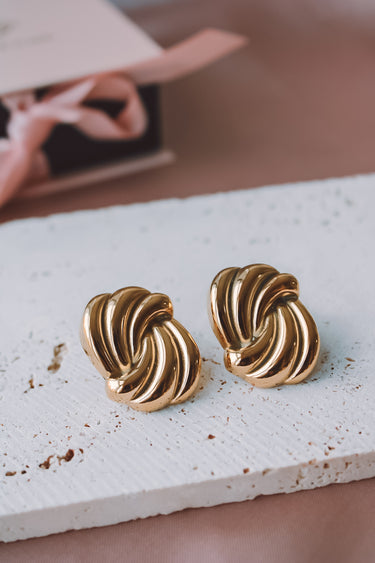AROS OVERSIZE HERA GOLD - Atesorame