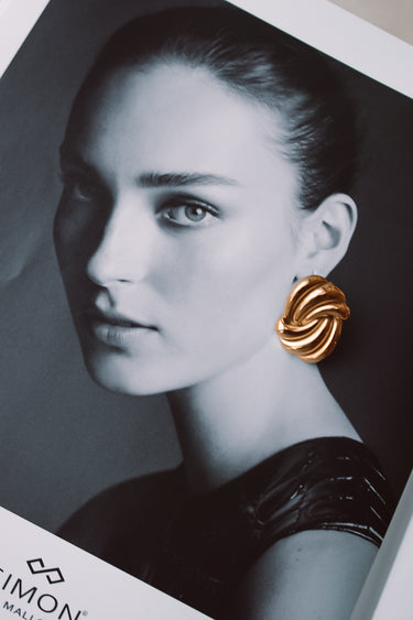 AROS OVERSIZE HERA GOLD - Atesorame