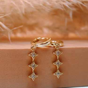 Argollas Daisy Gold