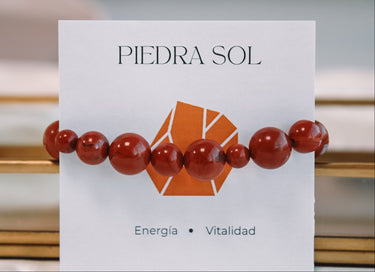 Pulsera Aura Piedra Sol - Atesorame