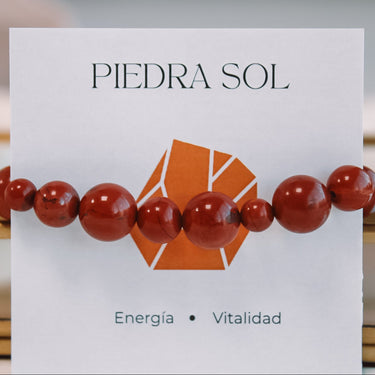 Pulsera Aura Piedra Sol