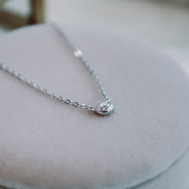 Collar Moissanita Dinasty Silver - Atesorame