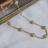 Collar Moissanita Elena Gold 20 - Atesorame