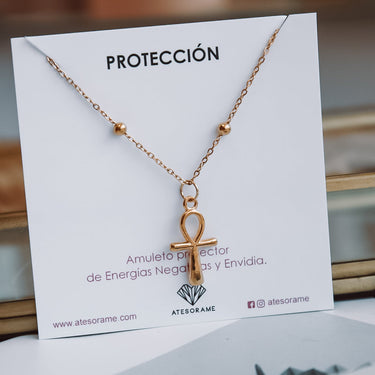 Collar Cruz Egipcia Gold