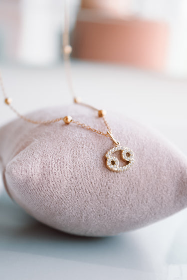 Collar Zodiac Cadena Dots - Atesorame