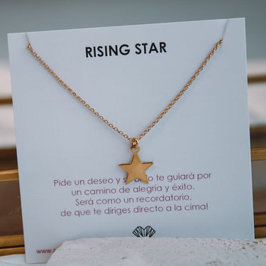 Collar Slim Star Gold - Atesorame