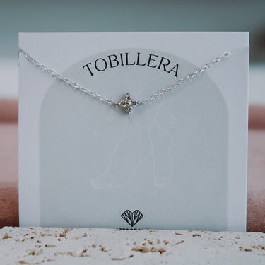 Tobillera Good Luck Silver - Atesorame