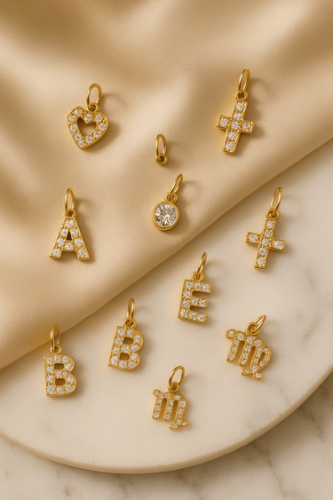 Charm Zodiac Shine Gold - Atesorame