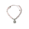 Pulsera kids Cuarzo Rosa Virgen - Atesorame