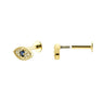 Piercing Proteccion Gold Tope Plano - Atesorame