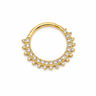 Argolla Daith Shine 15mm oro 14k Unidad - Atesorame