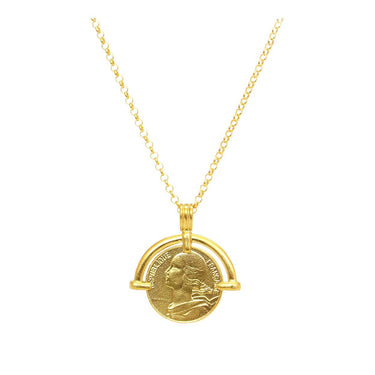 Collar French Coin Gold