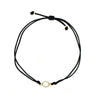 Pulsera Shine Hilo Negro - Atesorame