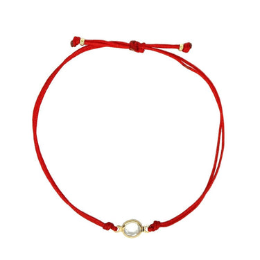 Shine Red String Bracelet