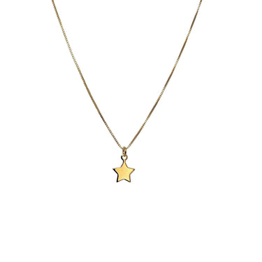 Slim Star Gold Necklace