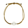 Pulsera Hilo Mandala Flor Camel - Atesorame