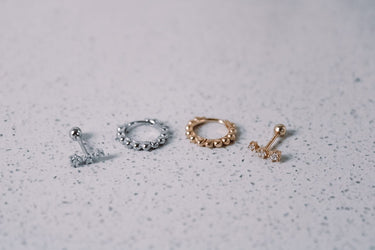 Piercing Tres Maria Shine Silver unidad - Atesorame