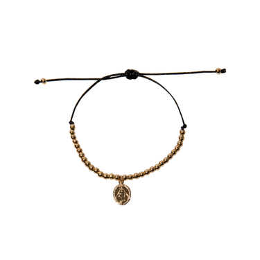 Pulsera mostacillas gold angel de la guarda - Atesorame