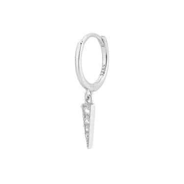 Argolla Spike Silver Unidad - Atesorame