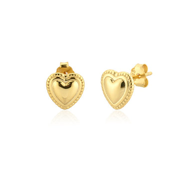 Cuore Gold Hoops