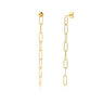 Aros Eslabones Gold - Atesorame